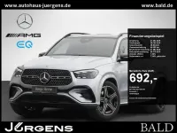 Gebraucht Mercedes GLE400 AMG 381 PS (280 kW) 2024 Silber metalliclack hightechs SUV