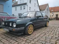 Gebraucht VW Golf 84 PS (61 kW) 1987 Grün Coupé