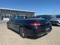 Gebraucht Mercedes C180 AMG 156 PS (114 kW) 2023 Schwarz Cabrio