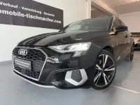 Używany Audi A3 Ambiente 150 KM (110 kW) 2022 Czarny Sedan/Limuzyna