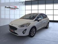 Gebraucht Ford Fiesta Titanium 125 PS (91 kW) 2018 Frostweiß Kleinwagen