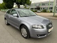 Gebraucht Audi A3 Attraction 102 PS (75 kW) 2008 Silber Kleinwagen