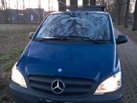 gebraucht Mercedes Vito Kastenwagen mit Dachträger blau
