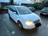 Gebraucht VW Touran Trendline 101 PS (74 kW) 2006 Weiß Van / Kleinbus