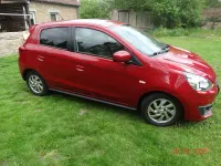Brugt Mitsubishi Space Star Top 80 HK (58 kW) 2016 Rød Hatchback