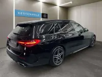 Gebraucht Mercedes C220 AMG 200 PS (147 kW) 2023 Unilack schwarz uni Kombi