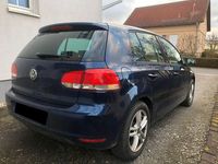 Gebraucht VW Golf VI Trendline 80 PS (58 kW) 2009 Blau Kleinwagen