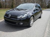 Gebraucht VW Golf VI Style 105 PS (77 kW) 2011 Schwarz Kleinwagen