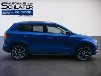 Gebraucht Skoda Karoq SportLine 190 PS (139 kW) 2021 Raceblau metallic SUV