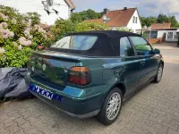 Gebraucht VW Golf Cabriolet 101 PS (74 kW) 1999 Grün Cabrio