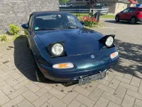 Gebraucht Mazda MX5 90 PS (66 kW) 1997 Blau Cabrio