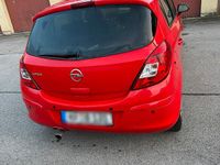 Gebraucht Opel Corsa 87 PS (63 kW) 2012 Rot Kleinwagen