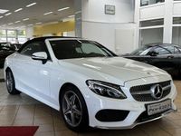 Gebraucht Mercedes C200 AMG line 184 PS (135 kW) 2017 Polarweiss  unilack Cabrio