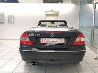 Gebraucht Mercedes CLK280 231 PS (169 kW) 2009 Obsidianschwarz Cabrio