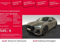 Gebraucht Audi e-tron Sportback S-Line 300 kW (408 PS) 2023 Chronosgrau metallic SUV