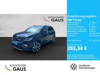 Gebraucht VW T-Cross Style 110 PS (80 kW) 2022 Schwarz SUV