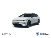 Gebraucht VW ID.7 GTX 250 kW (340 PS) 2025 Gletscherweiß metallic/schwarz Kombi