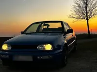 Gebraucht VW Golf Cabriolet 90 PS (66 kW) 1995 Blau Cabrio