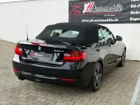 Gebraucht BMW 220 Sport Line 190 PS (139 kW) 2017 Schwarz Cabrio