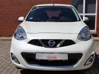 Gebraucht Nissan Micra Acenta 80 PS (58 kW) 2016 Weiß Kleinwagen