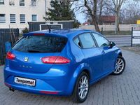Gebraucht Seat Leon Style 125 PS (91 kW) 2010 Blau Kleinwagen
