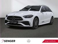 Gebraucht Mercedes C220 AMG 197 PS (144 kW) 2026 Unilack polarweiß Kombi