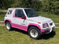 Gebraucht Suzuki Vitara 80 PS (58 kW) 1996 Weiß Cabrio