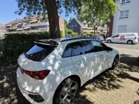 Gebraucht Audi e-tron Sportback S-Line 150 kW (204 PS) 2021 Weiß SUV