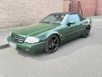 Gebraucht Mercedes SL320 231 PS (169 kW) 1998 Grün Cabrio