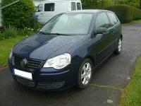 Gebraucht VW Polo 75 PS (55 kW) 2007 Blau Kleinwagen
