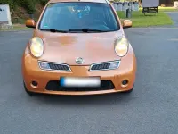 Gebraucht Nissan Micra 2009 Orange Kleinwagen