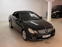 Second-hand Mercedes E250 204 CP (150 kW) 2011 Negru Cabrio