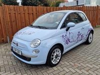 Gebraucht Fiat 500 Lounge 69 PS (50 kW) 2009 Azzurro Kleinwagen