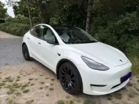 Gebraucht Tesla Model Y Performance 392 kW (534 PS) 2023 Weiß SUV