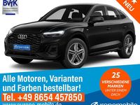 Gebraucht Audi Q5 Sportback S-Line 204 PS (150 kW) 2023 Mythosschwarz metallic/schwarz SUV