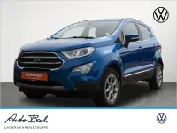 Gebraucht Ford Ecosport Titanium 125 PS (91 kW) 2019 Blau SUV
