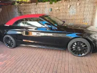Gebraucht Mercedes C180 AMG line 156 PS (114 kW) 2023 Schwarz Cabrio