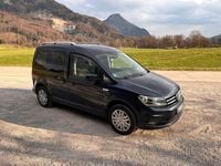 Gebraucht VW Caddy Comfortline 125 PS (91 kW) 2015 Blau Van / Kleinbus