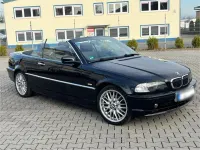 Gebraucht BMW 320 Cabriolet 170 PS (125 kW) 2001 Schwarz Cabrio
