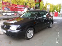 Gebraucht VW Golf Cabriolet 101 PS (74 kW) 1998 Schwarz Cabrio