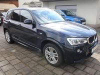 Gebraucht BMW X3 M Sport 190 PS (139 kW) 2016 Carbonschwarz SUV