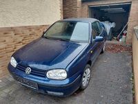 Gebraucht VW Golf Cabriolet Highline 75 PS (55 kW) 1999 Blau Cabrio