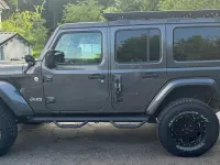 Gebraucht Jeep Wrangler Sahara 272 PS (200 kW) 2019 Grau SUV