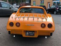 Gebraucht Chevrolet Corvette C3 179 PS (131 kW) 1977 Orange Coupé