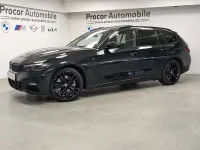 Gebraucht BMW 320e M Sport 204 PS (150 kW) 2021 Schwarz Kombi