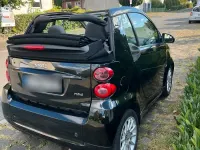 Gebraucht Smart ForTwo Cabrio 71 PS (52 kW) 2011 Schwarz Cabrio