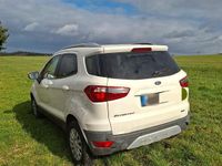 Gebraucht Ford Ecosport Titanium 125 PS (91 kW) 2016 Weiß SUV