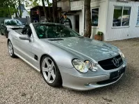 Gebraucht Mercedes SL500 306 PS (225 kW) 2003 Silber Cabrio
