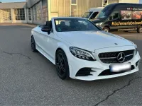 Gebraucht Mercedes C200 AMG 184 PS (135 kW) 2018 Weiß Cabrio