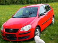 Gebraucht VW Polo 60 PS (44 kW) 2008 Rot Kleinwagen
